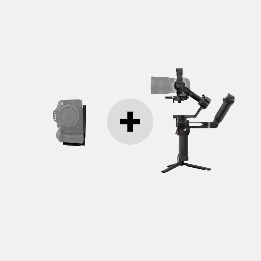 짐벌 릴스촬영 SET A- Dji RS 5 + L형 브라켓 (카메라,렌즈별도)