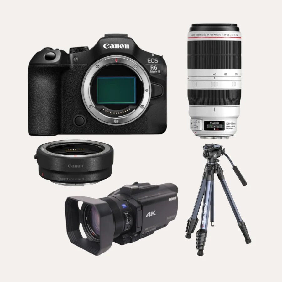 SET2. R6M3+어댑터+EF100-400II+Z90+OMBRA2