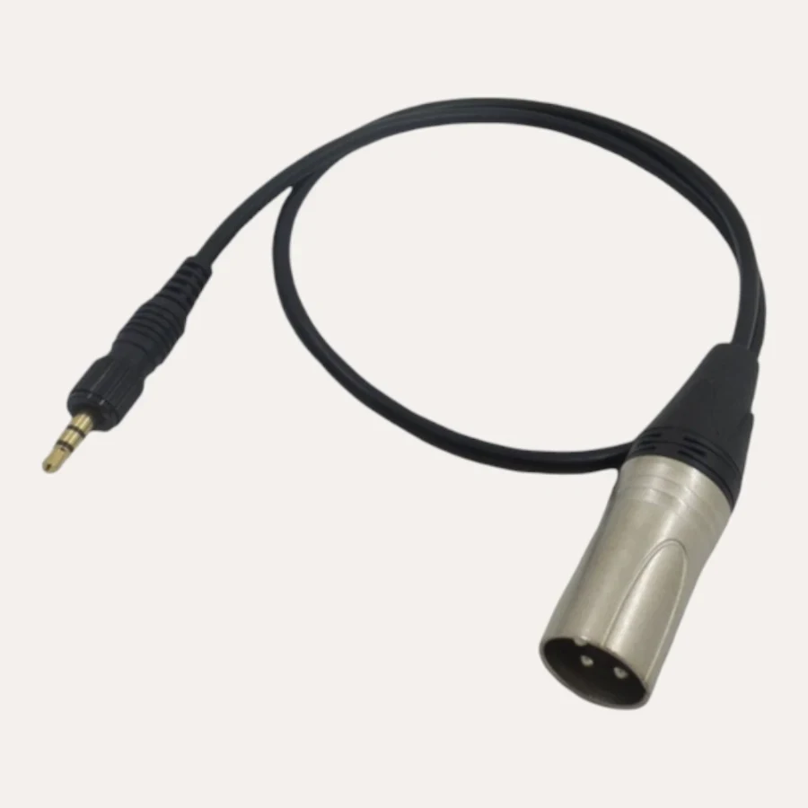 3.5mm to XLR Male Locking Cable
